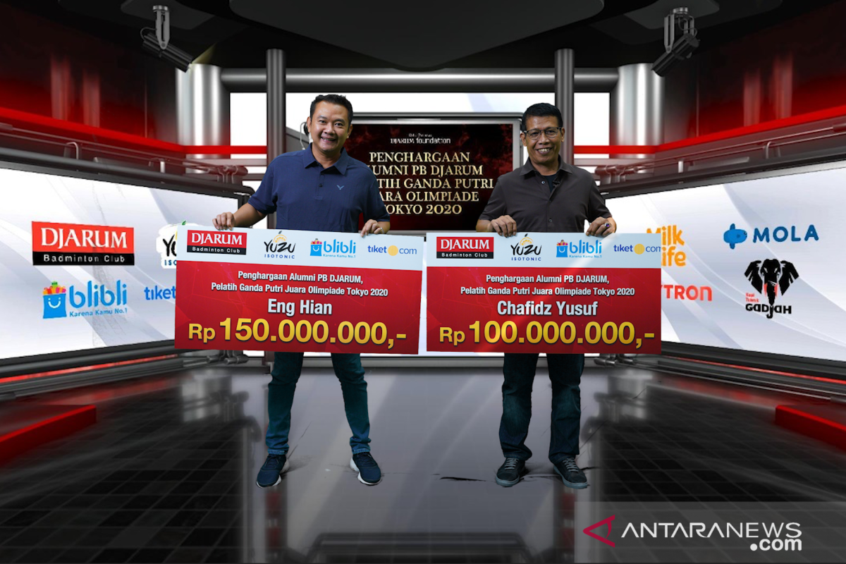 PB Djarum beri bonus pada pelatih Greysia/Apriyani