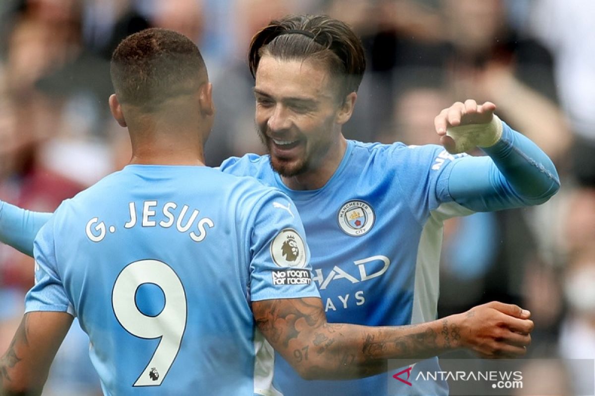 Manchester City pesta gol atas Norwich