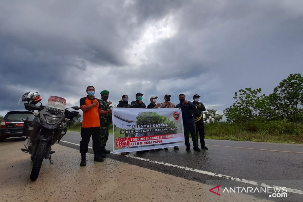 Perjalanan "indonesia harmoni" dari aceh hingga papua" tiba di kaltara