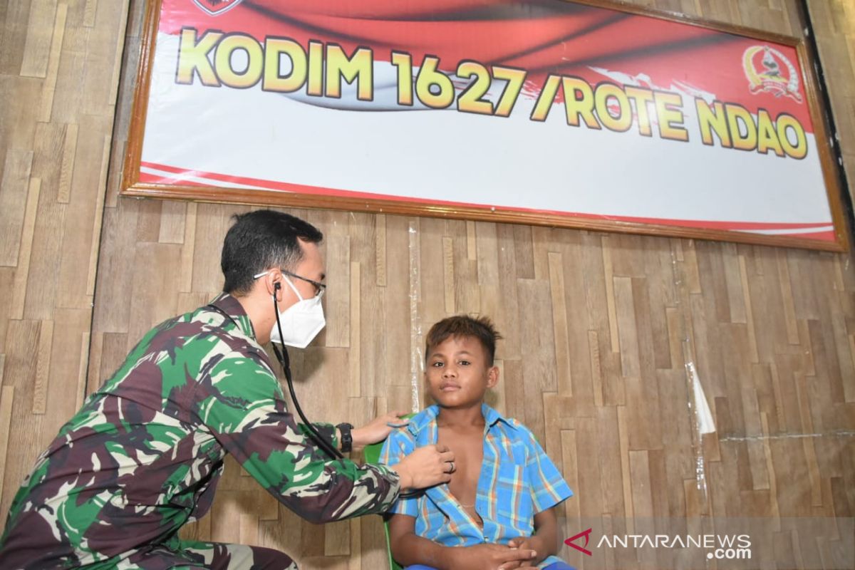 Utusan Pangdam cek kesehatan bocah yang dianiaya oknum TNI