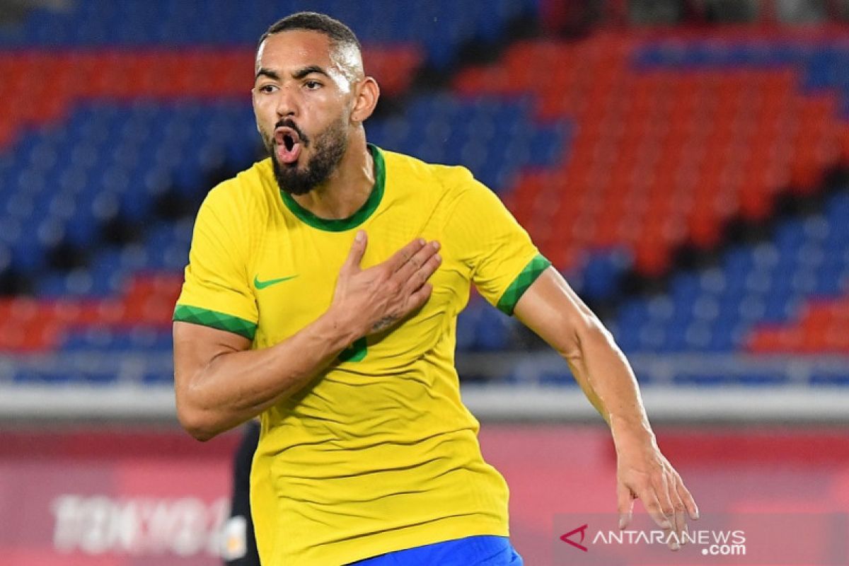 Atletico rekrut top skor Hertha Berlin Matheus Cunha