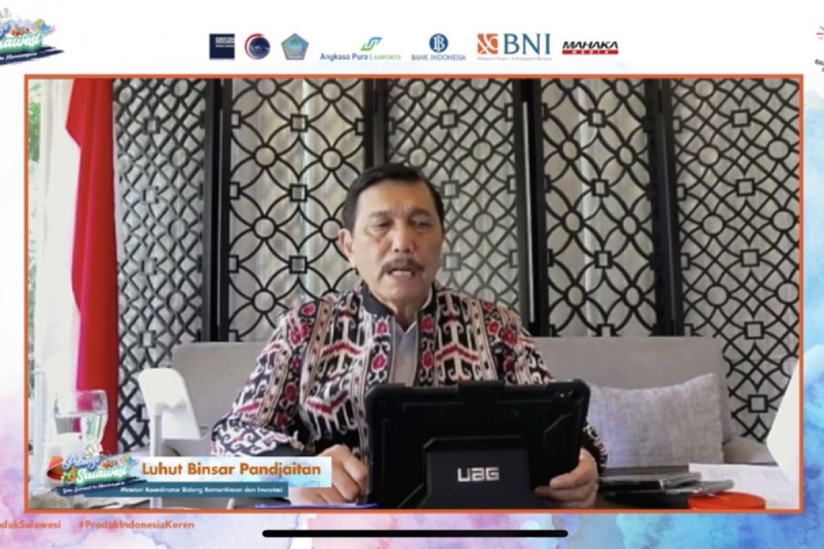 Luhut sebut tempat wisata harus dilengkapi aplikasi PeduliLindungi