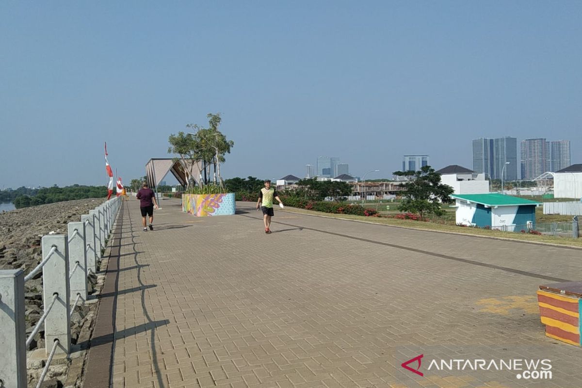 Pantai Maju daya tarik wisata olahraga warga Jakarta