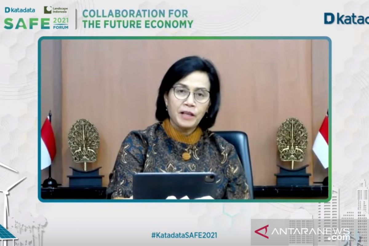 Menkeu Sri Mulyani sebut 96,5 juta dosis vaksin COVID-19 telah disuntikkan