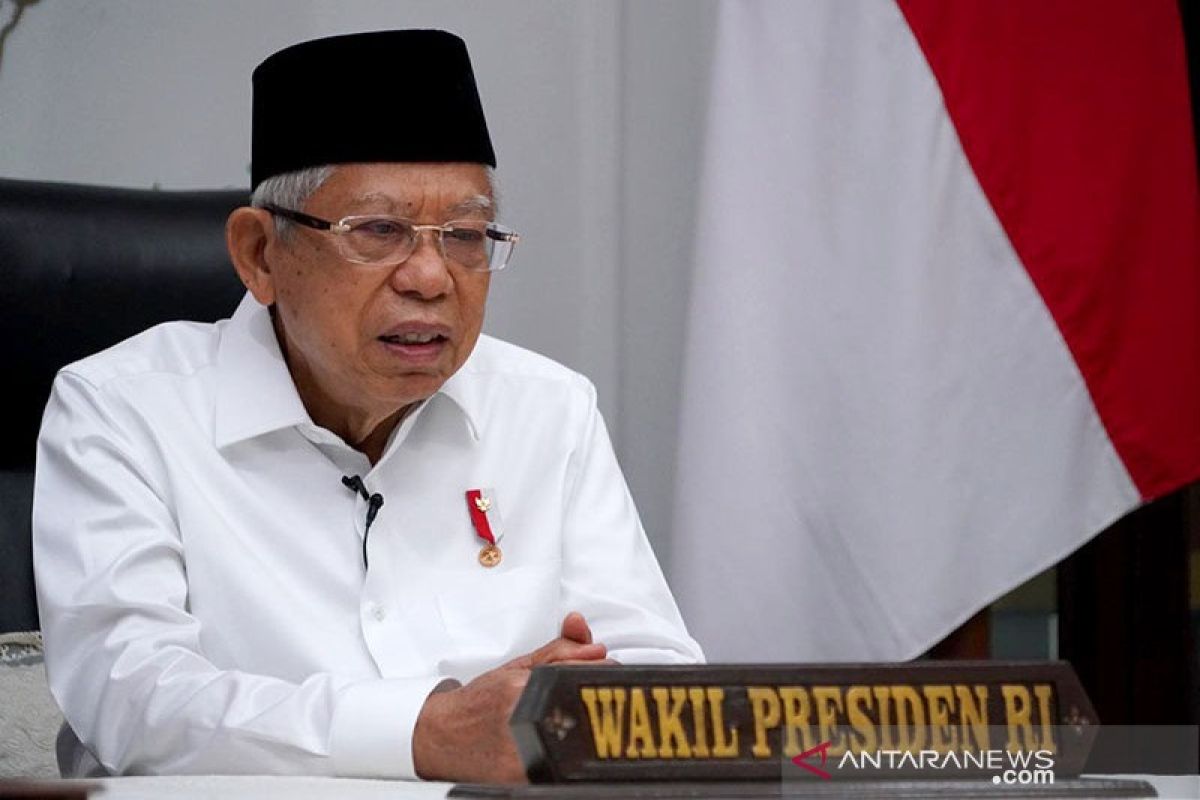 Wapres Ma'ruf Amin katakan krisis pandemi COVID-19 momentum transformasi besar