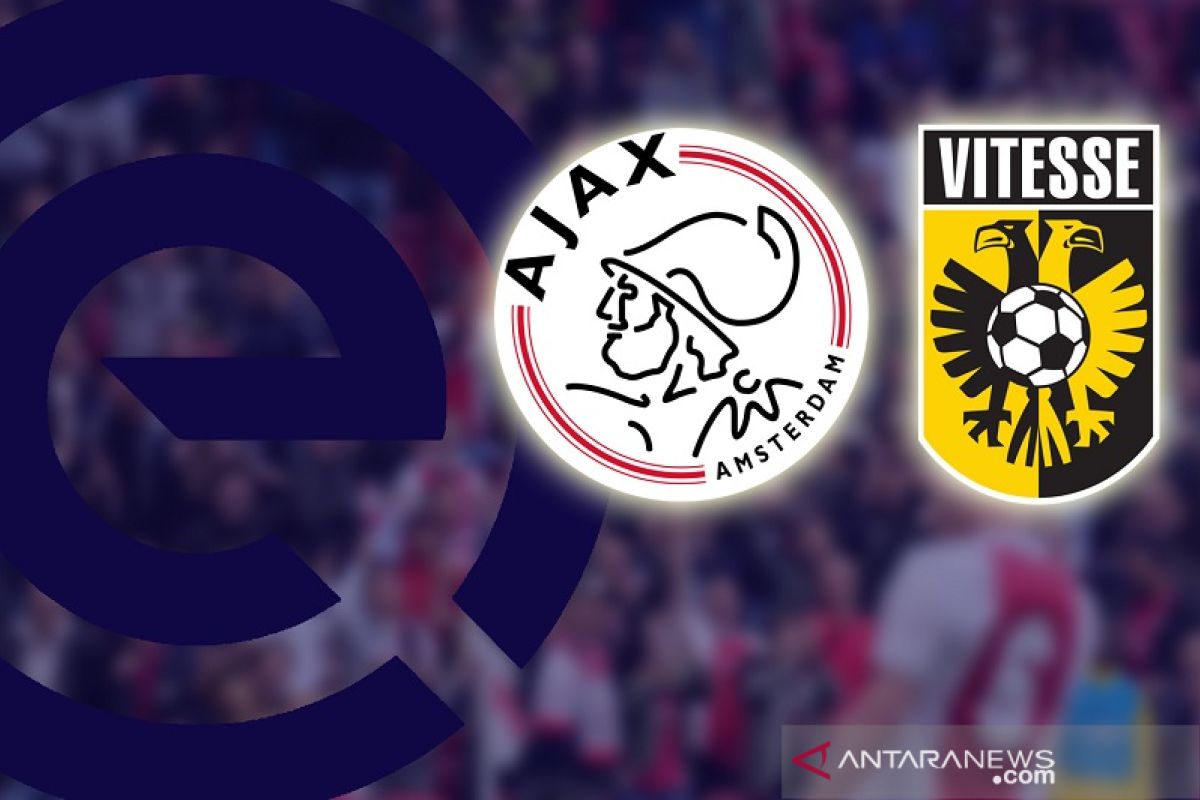 Ajax berondong gawang Vitesse lima gol tanpa balas