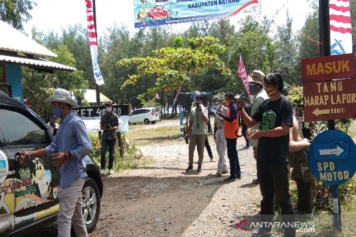 PPKM Level 3, Batang lakukan simulasi persiapan pembukaan objek wisata