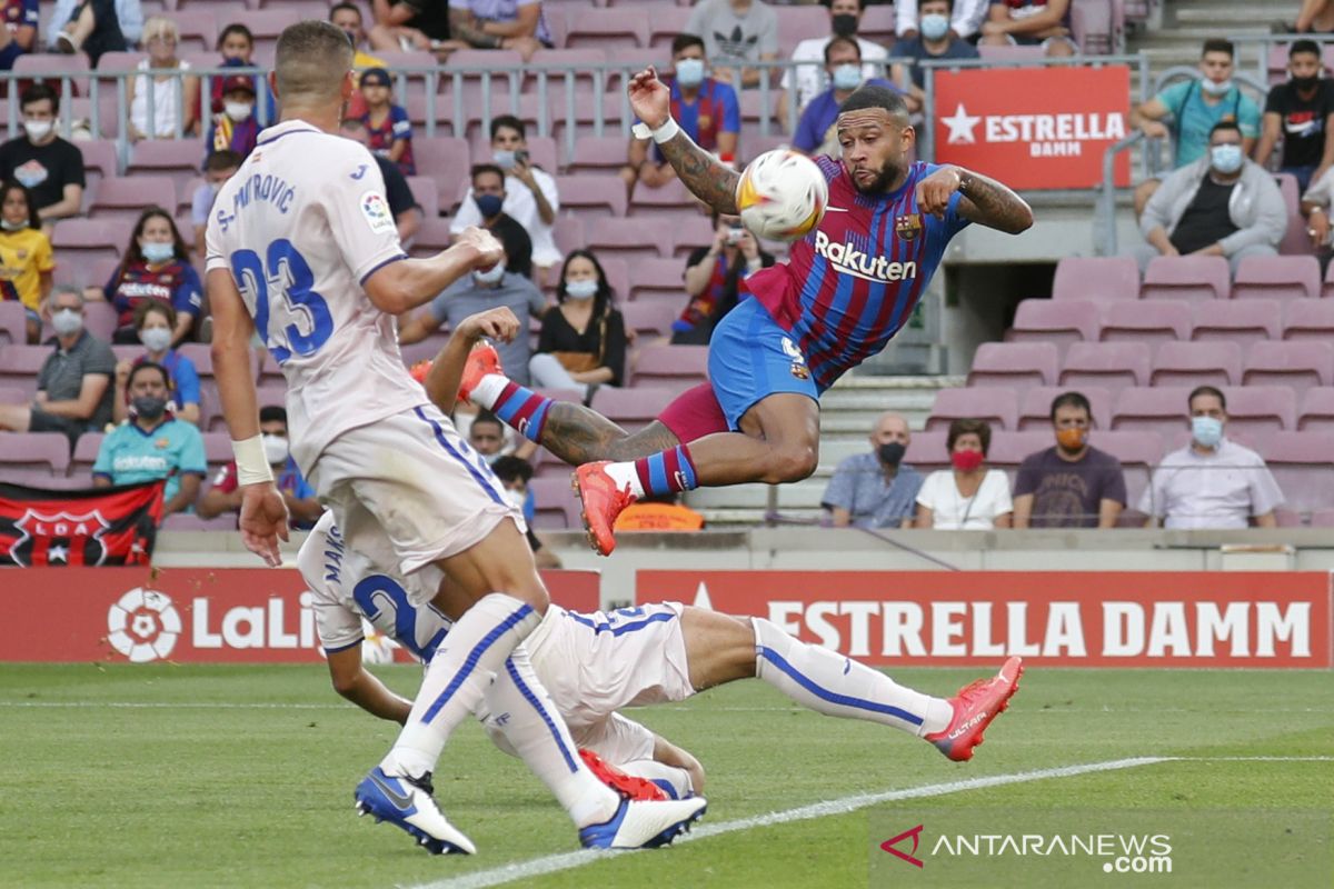 Barcelona atasi perlawanan Getafe 2-1