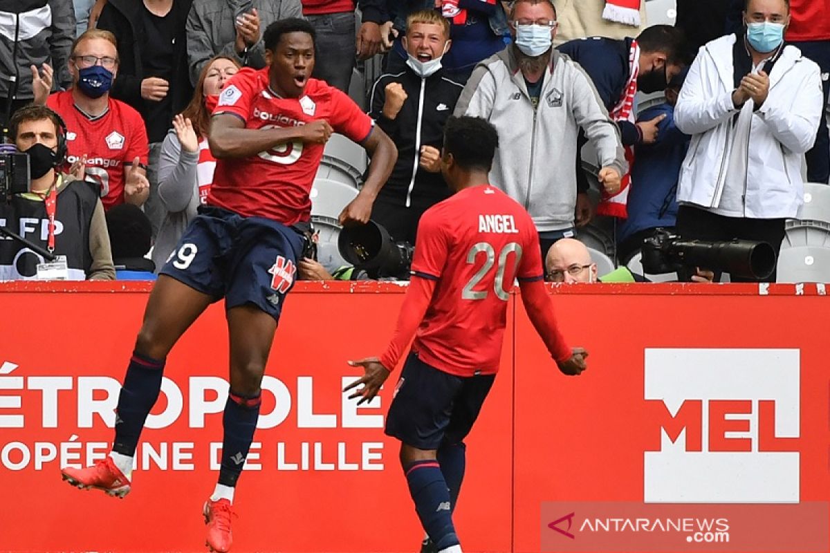 Lille  bukukan kemenangan pertama lawan Montpellier