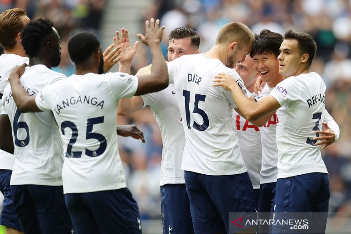 Klasemen Liga Inggris: Tottenham duduki puncak