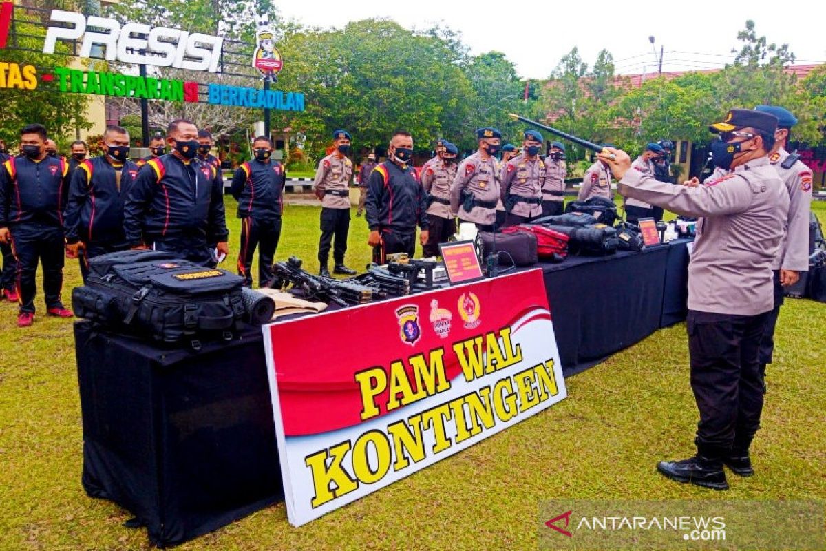 Brimob siap kawal kontingen PON Kalteng di Papua