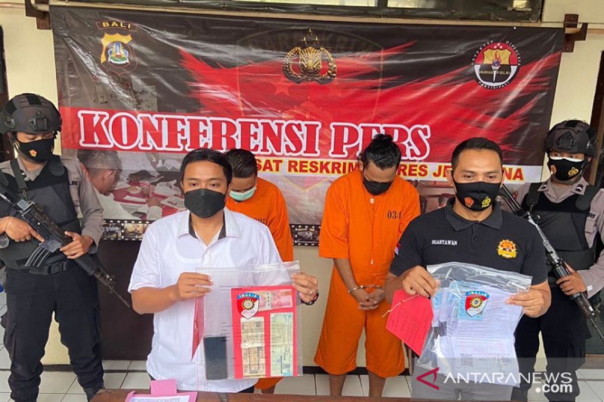 Polisi ungkap pemalsuan rapid antigen massal di Bali