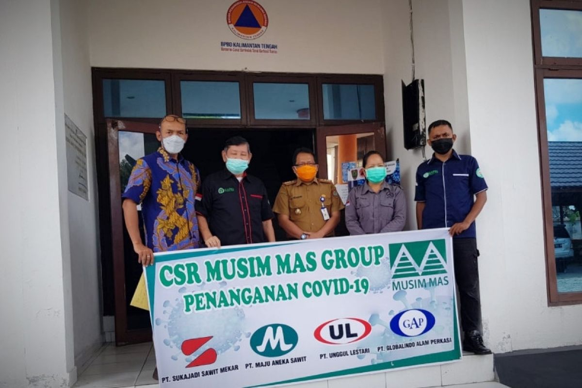 Musim Mas Group sumbang 50 ton minyak goreng bantu warga Kalteng terdampak COVID-19