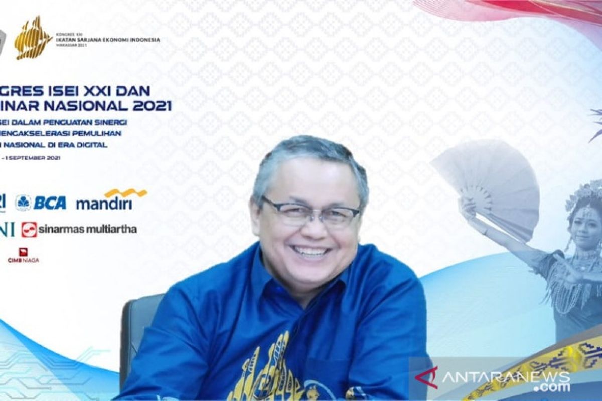 Perry Warjiyo paparkan 4 strategi ISEI untuk bantu pemulihan ekonomi RI