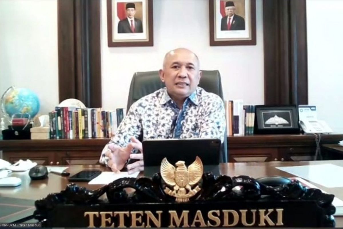 Menkop dan UKM Teten Masduki apresiasi 5 provinsi dengan partisipasi berkoperasi tertinggi