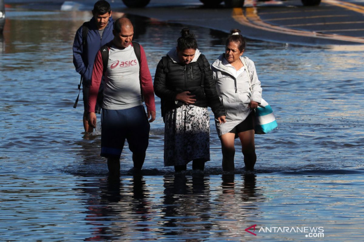 Badai Ida kejutkan warga Kota New York dengan banjir