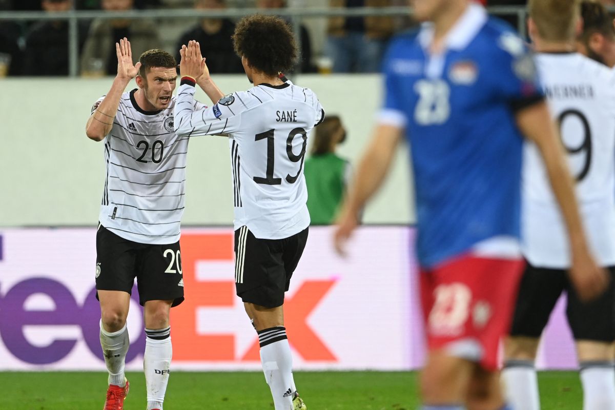 Timnas Jerman meraih poin penuh usai kalahkan Liechtenstein 2-0