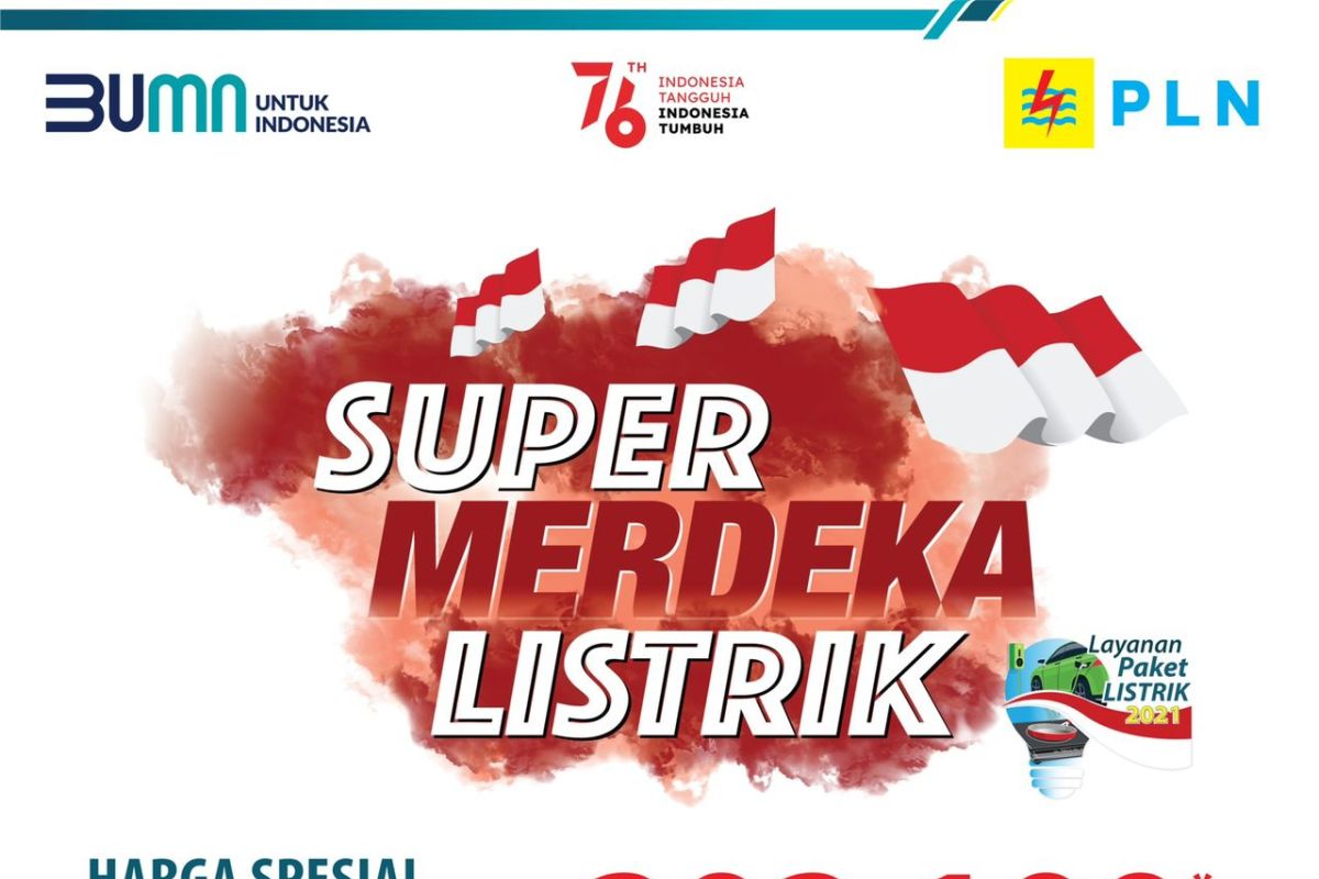 Sambut Harpelnas, PLN perpanjang program super merdeka listrik