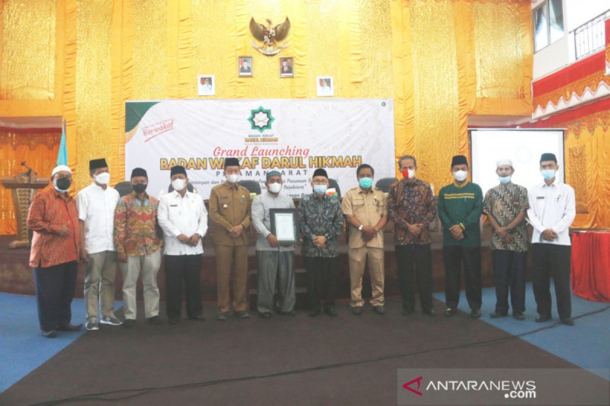 Wakaf ini diluncurkan Pemkab Pasaman Barat untuk bantu masyarakat miskin