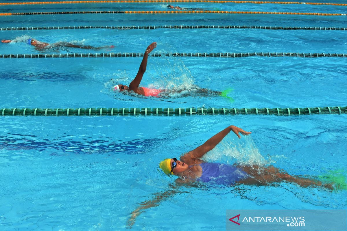 PON Papua-Atlet Renang Bali ikuti Latihan Persiapan PON XX