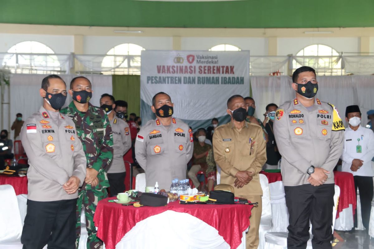 Polda Kaltara-Polres Bulungan Bulungan gelar Vaksinasi Merdeka seretak