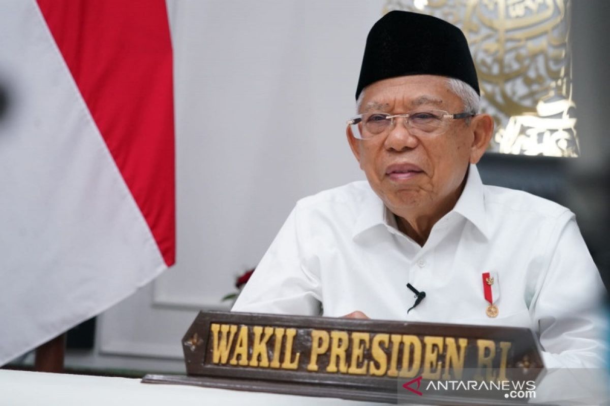 Wapres Ma'ruf Amin dorong tokoh agama berperan dalam persiapan menuju endemi