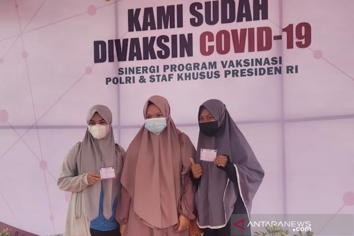 54,62 persen warga Palangka Raya telah divaksin COVID-19