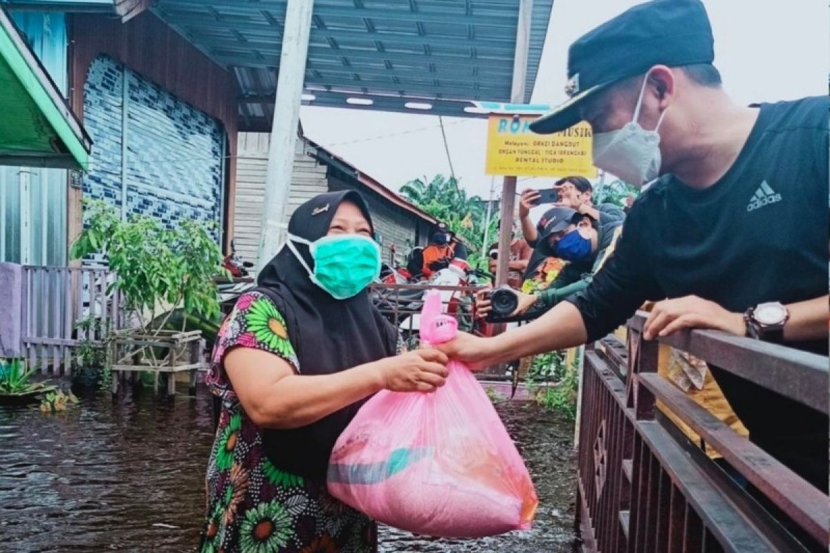 Banjir mulai melanda Palangka Raya