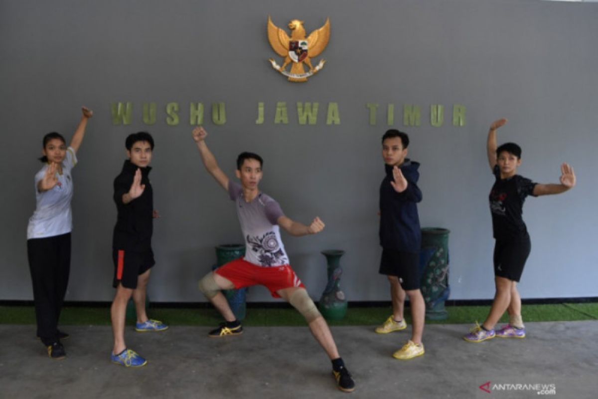 PON Papua-Tim wushu Jatim targetkan lima medali emas di PON Papua