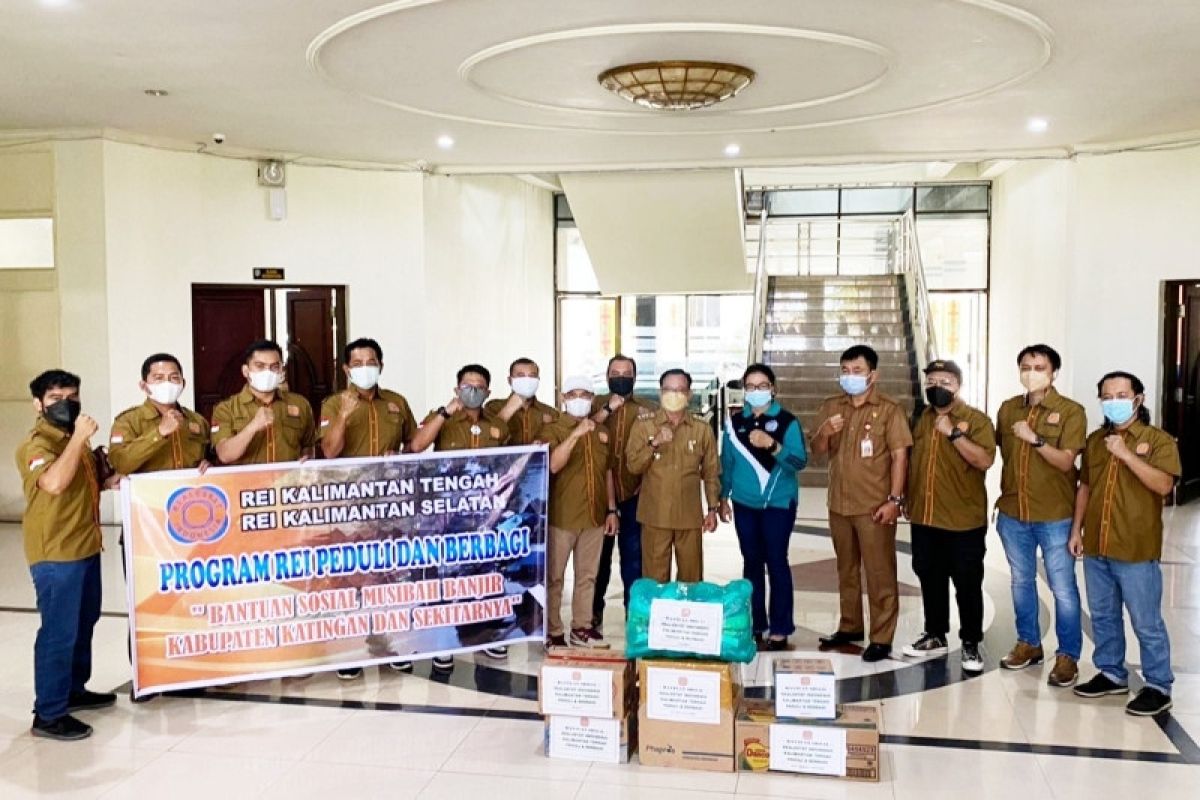 REI Kalteng bantu korban banjir di Katingan