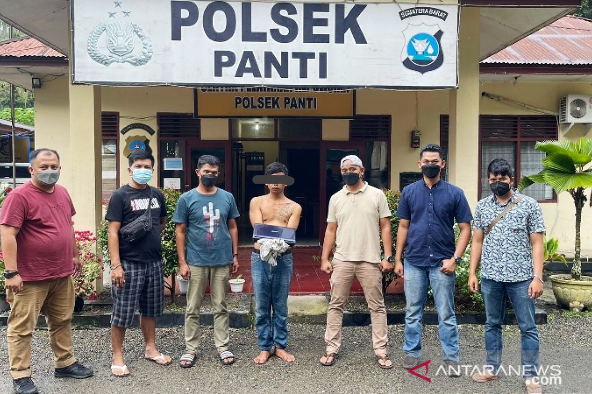 Polisi Pasaman tangkap pencuri 18 laptop, satu orang buron