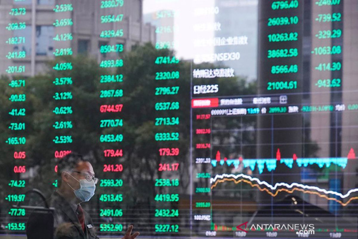 Saham China dibuka lebih rendah, indeks Shanghai tergerus