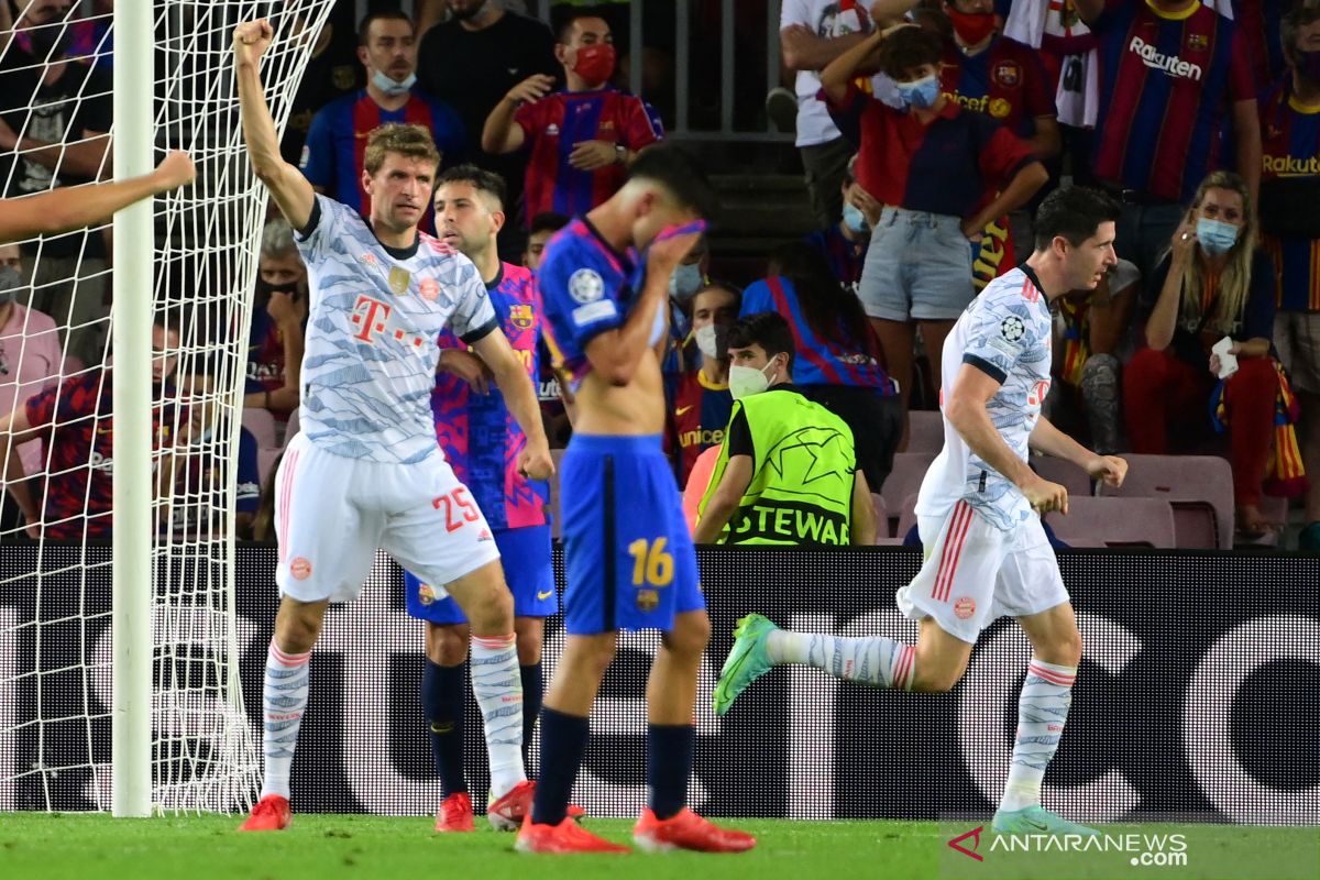 Bayern Muenchen tekuk Barcelona