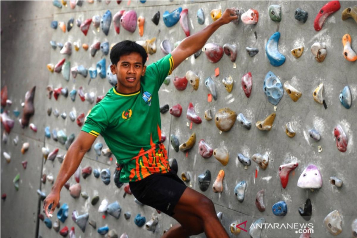 PON Papua- "Spiderman Jatim", Rahmad Adi siap melesat di panjat tebing Tanah Papua