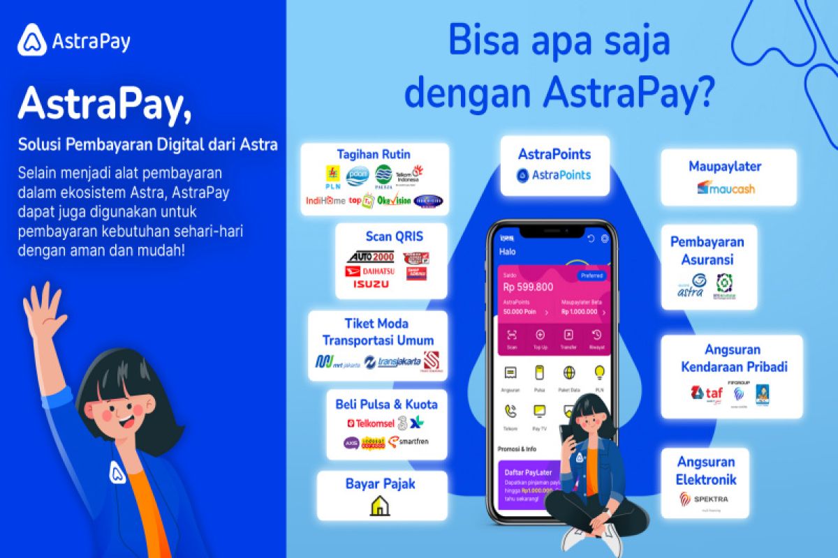 PT Astra Astra Digital luncurkan pembayaran digital AstraPay