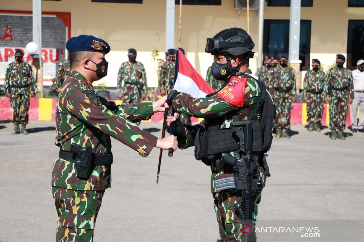 Sebanyak 31 personel Brimob kawal kontingen NTT di PON Papua