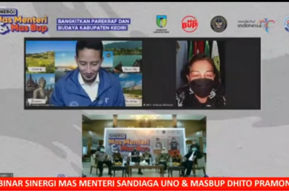 Menparekraf Sandiaga Uno dorong PHRI untuk manfaatkan program PEN pariwisata