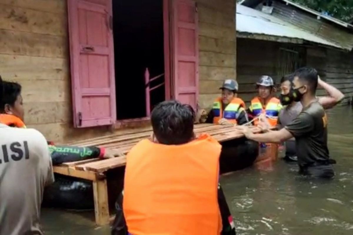 Sejumlah desa di Bartim dilanda banjir