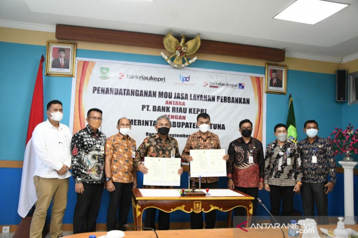 Permudah layanan keuangan, Pemkab Natuna gandeng Bank Riau Kepri