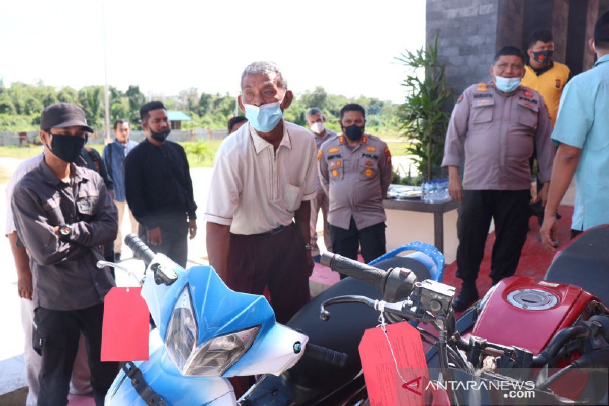 Motornya ditemukan, korban curanmor ini ucapkan terima kasih ke polisi