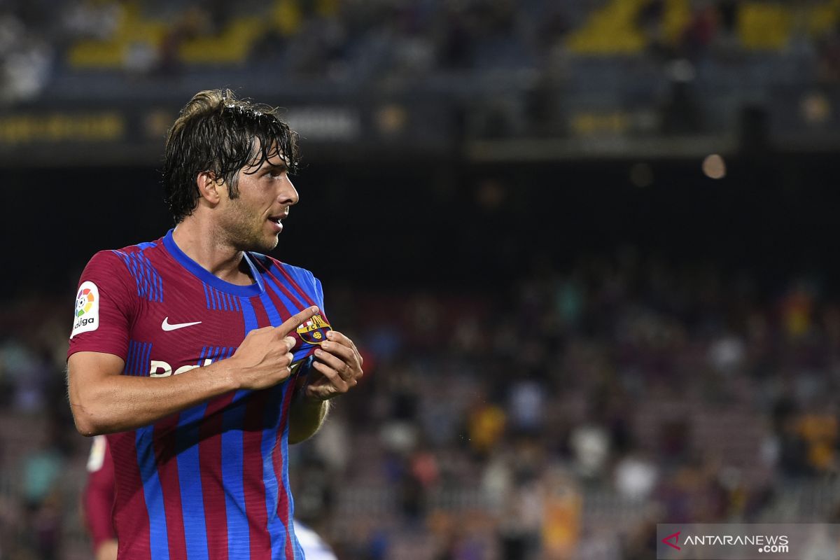 Pemain Sergi Roberto berpisah dengan Barcelona