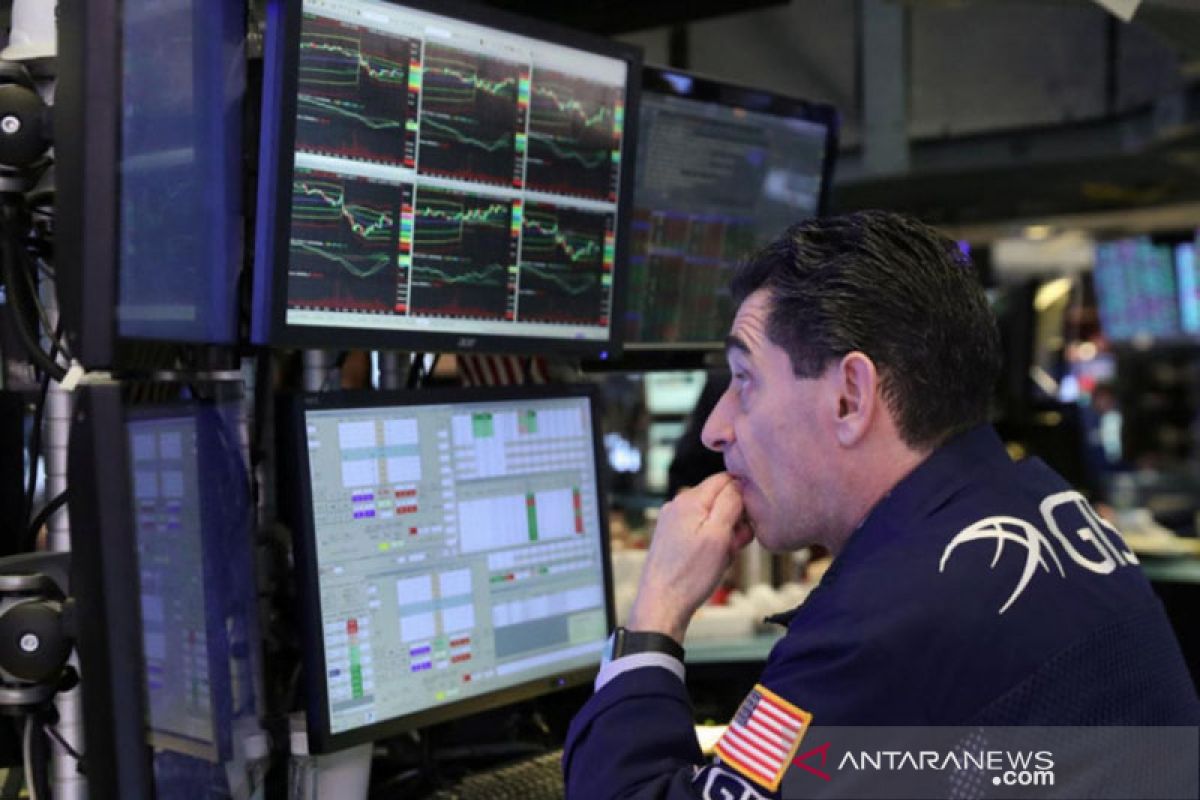 Wall Street berakhir turun, gagal pertahankan reli dua hari