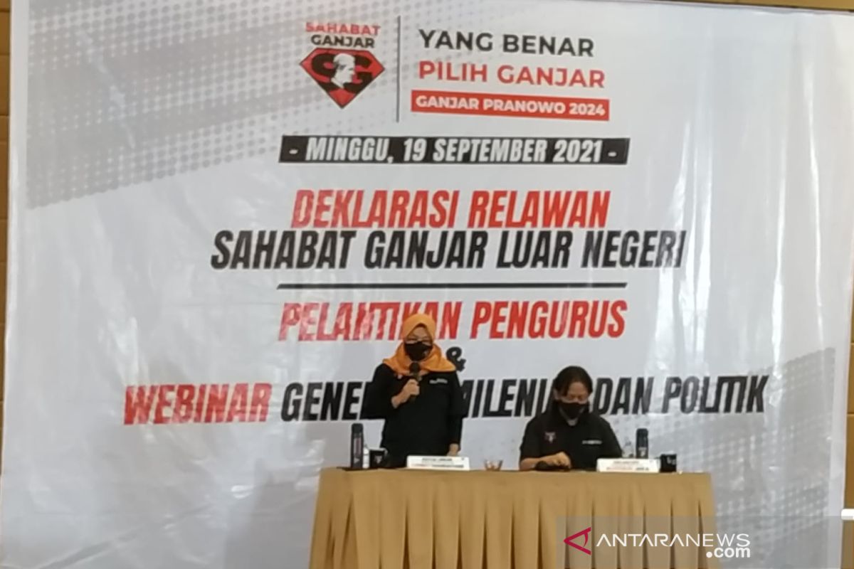 Sahabat Ganjar deklarasikan siap tempur Pilpres 2024