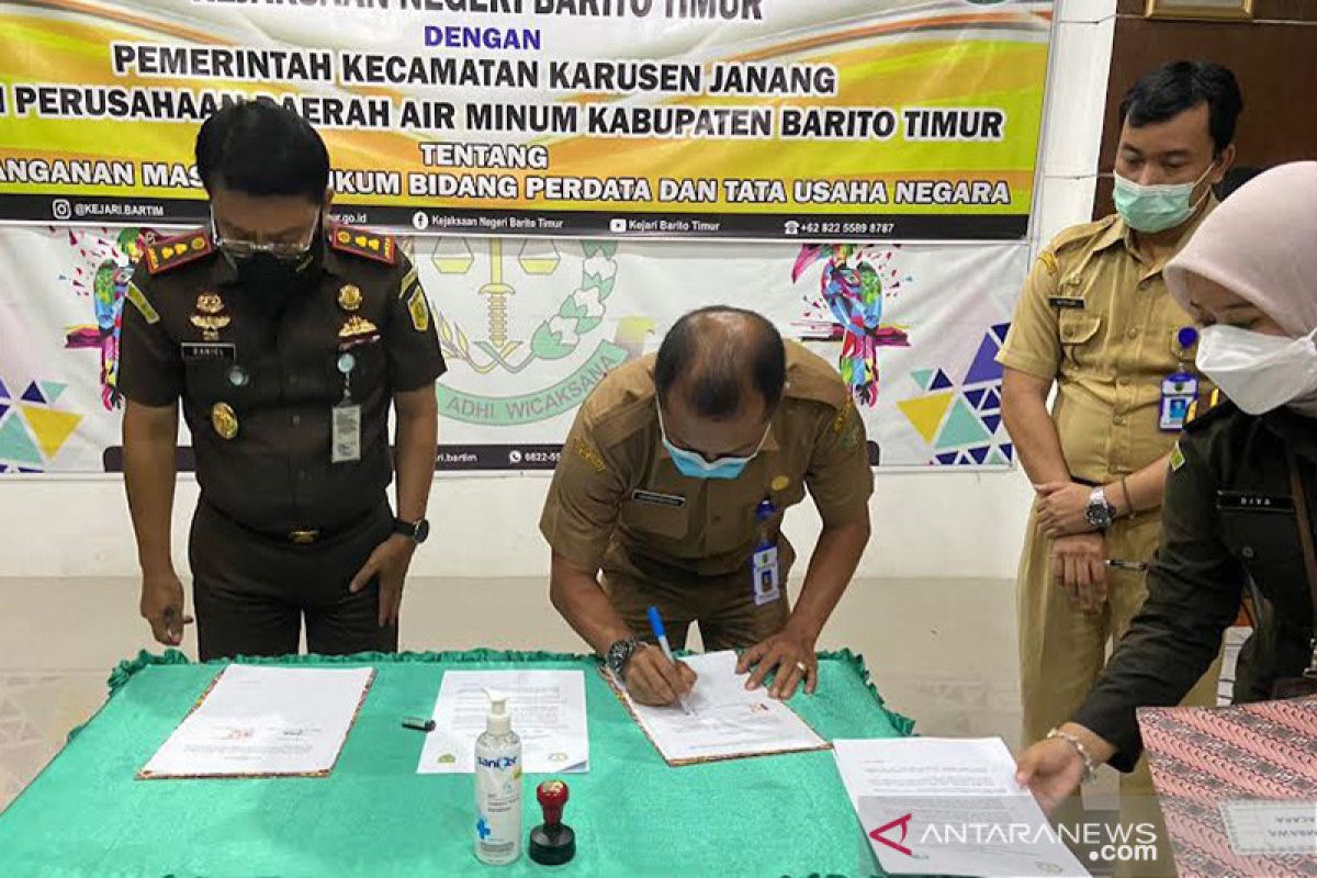 Perbaiki kinerja PDAM, Pemkab Bartim jalin kerja sama dengan kejaksaan