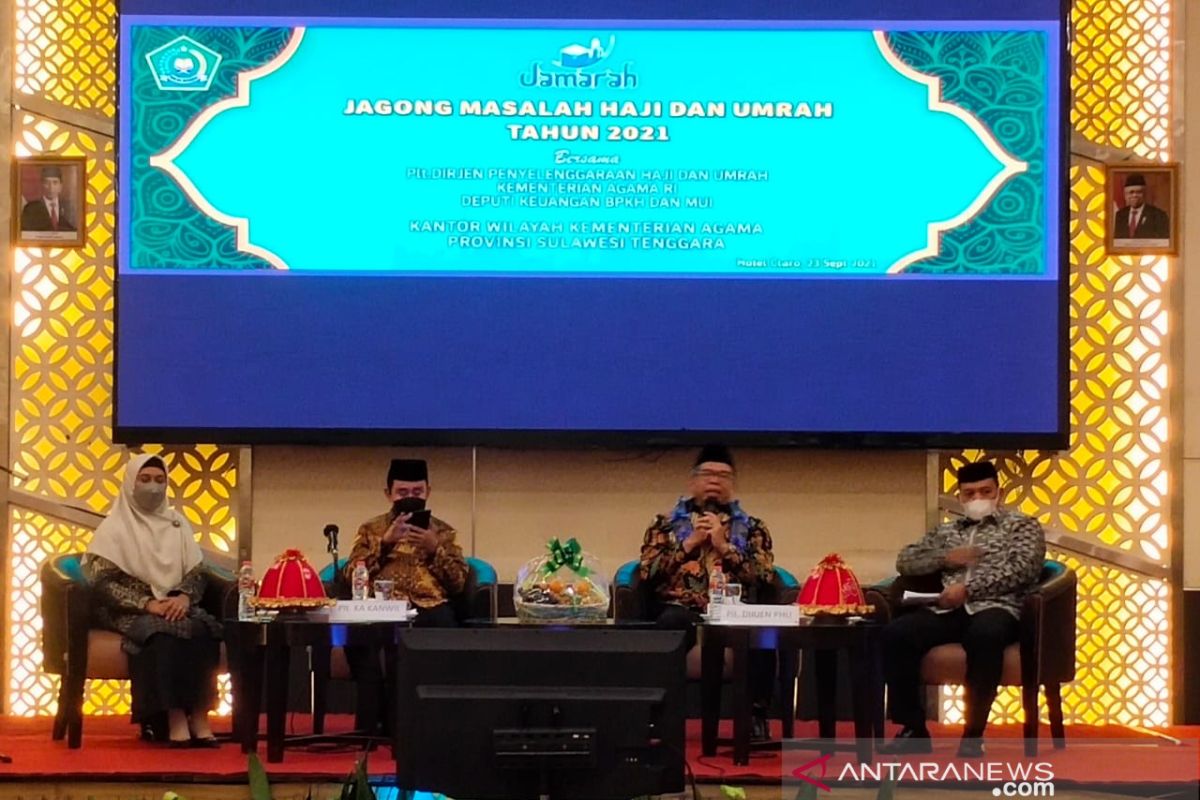 Terkait Pembatalan Haji, Kemenag Sultra Gelar "Jamarah" 2021