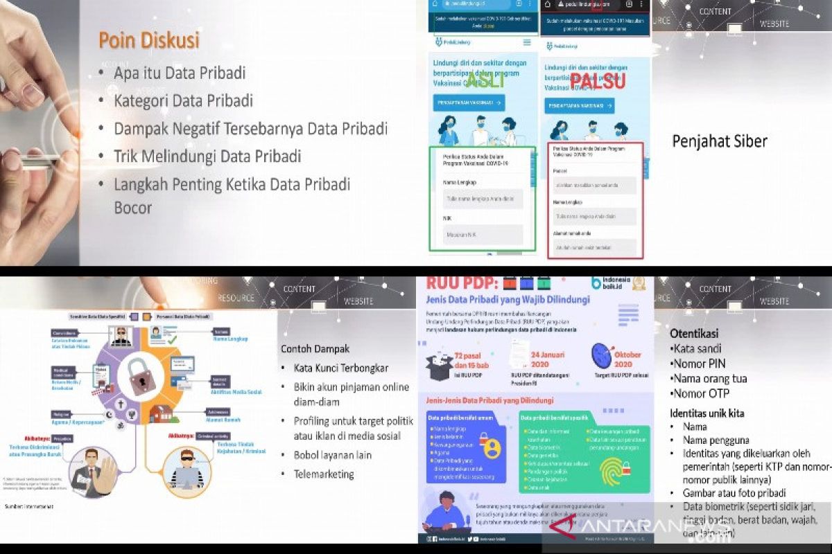 Cegah kejahatan siber dengan melindungi data pribadi