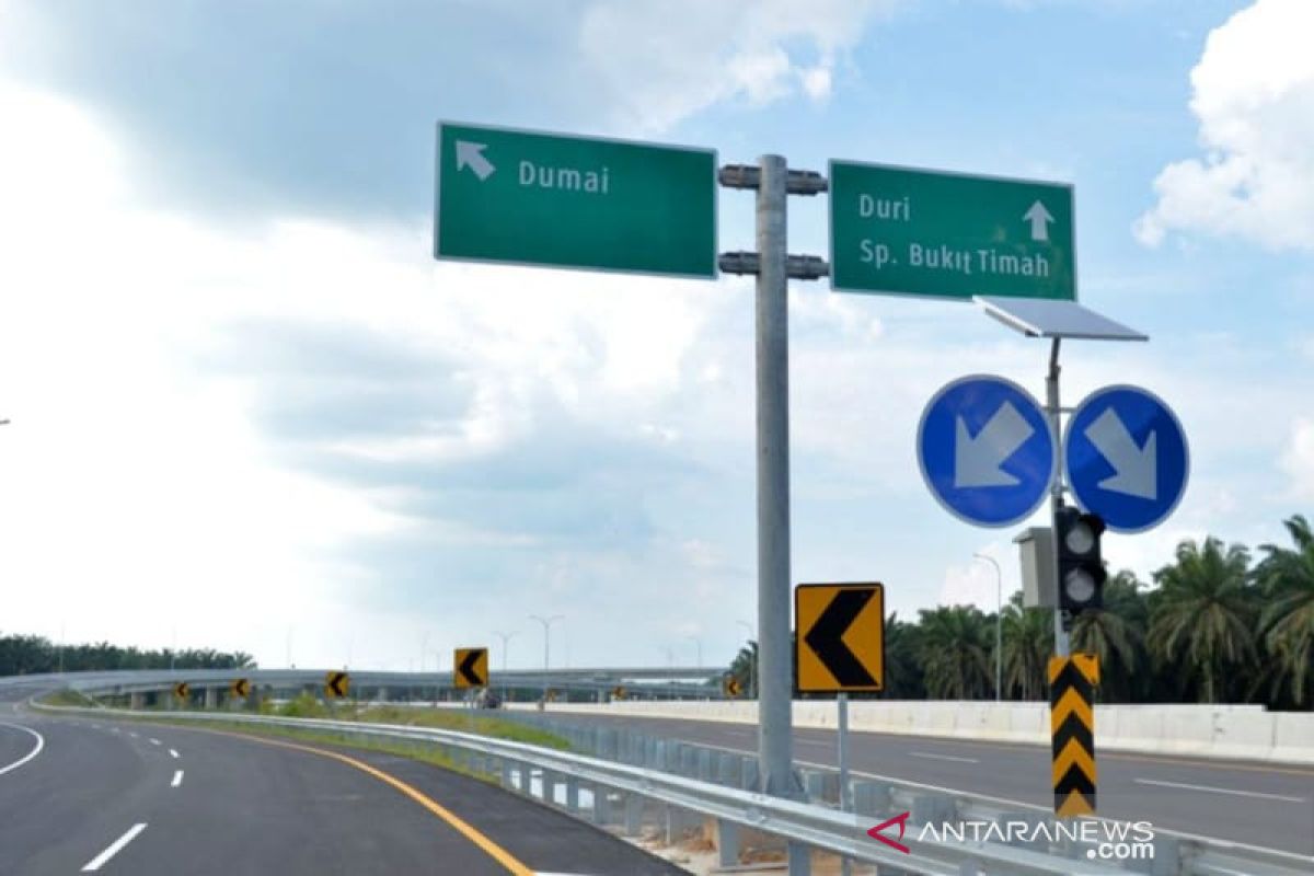 86 kecelakaan dan 11 tewas di Tol Pekanbaru