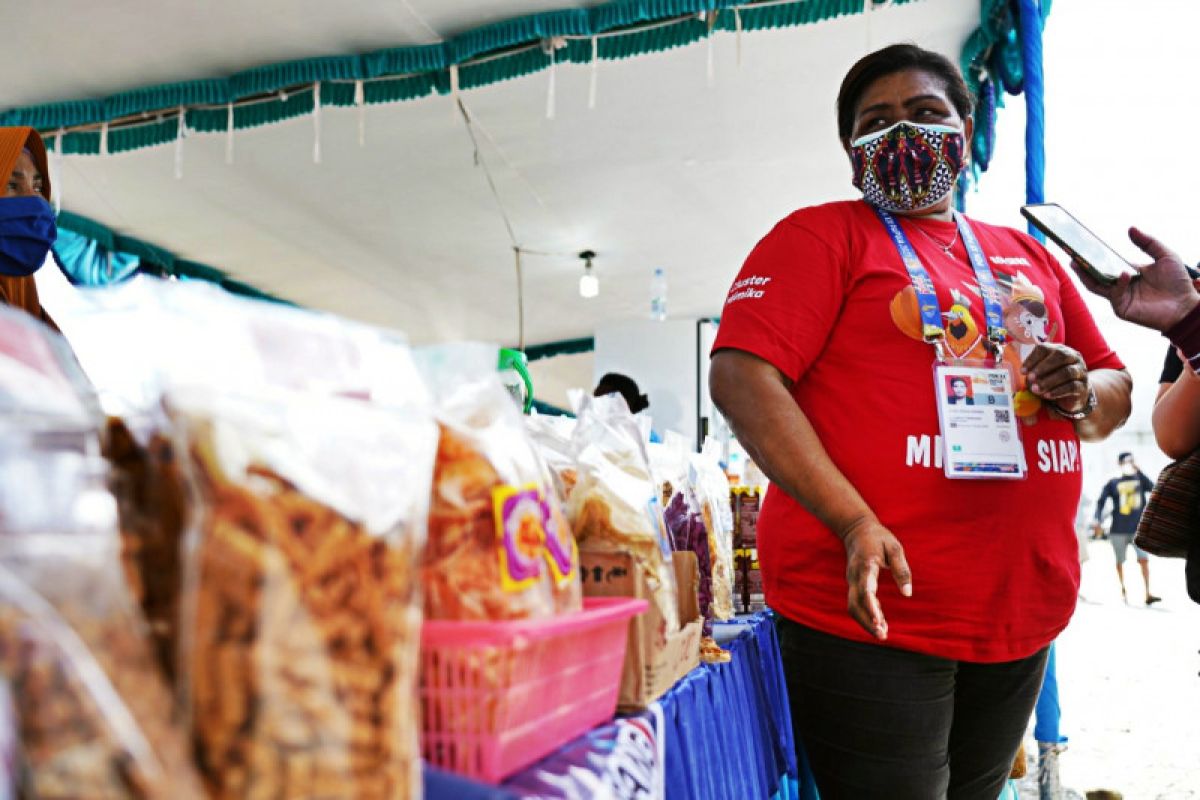 Sambut PON, UMKM di Mimika melakukan inovasi makanan berbahan sagu