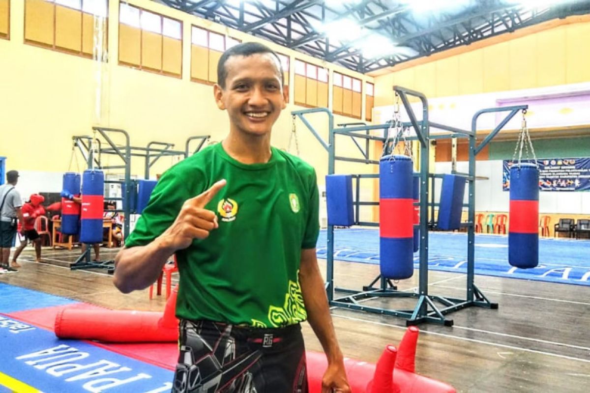 PON Papua-Atlet wushu Kalbar perkuat latihan kardio jelang pertandingan