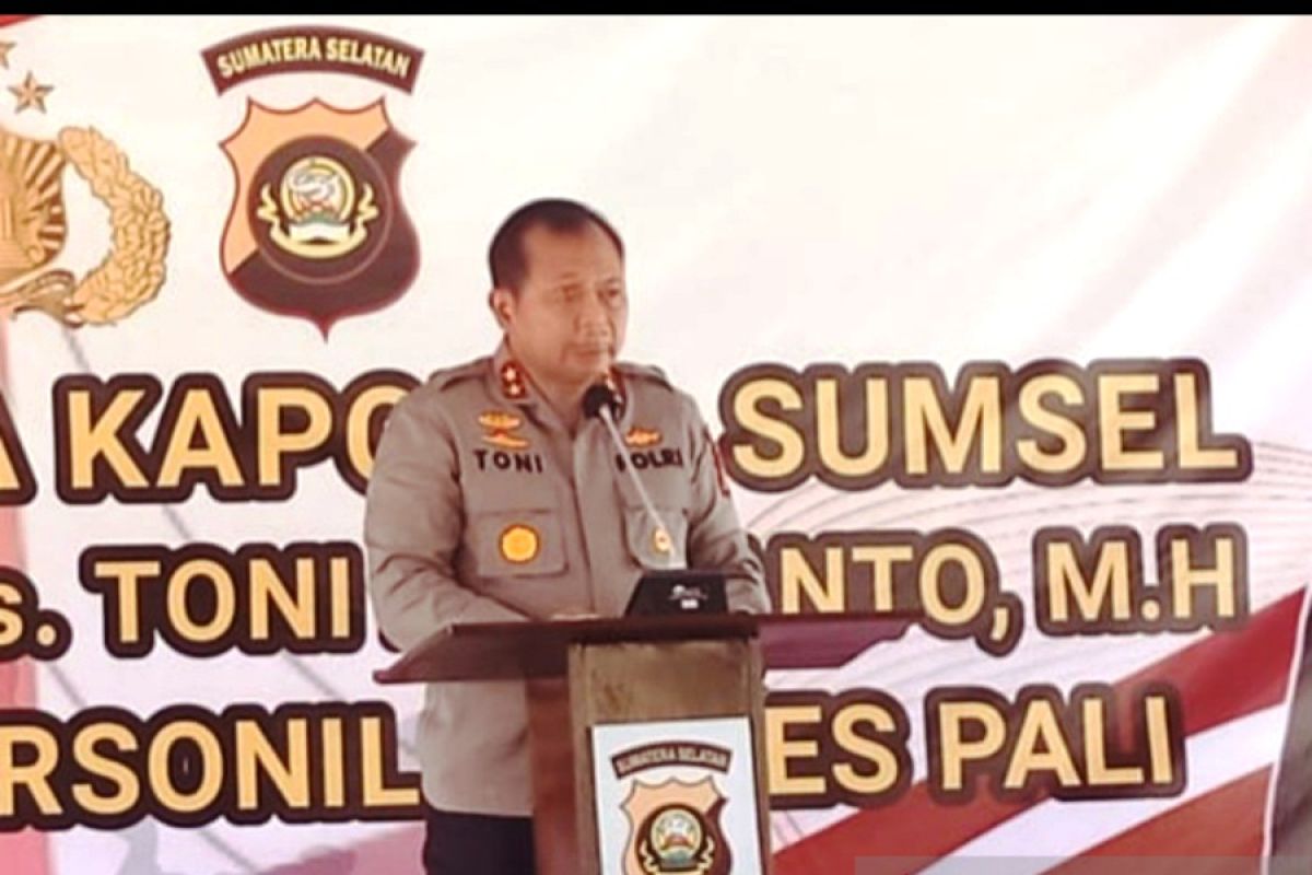 Kapolda Sumsel ingatkan sanksi pemecatan anggota konsumsi narkoba